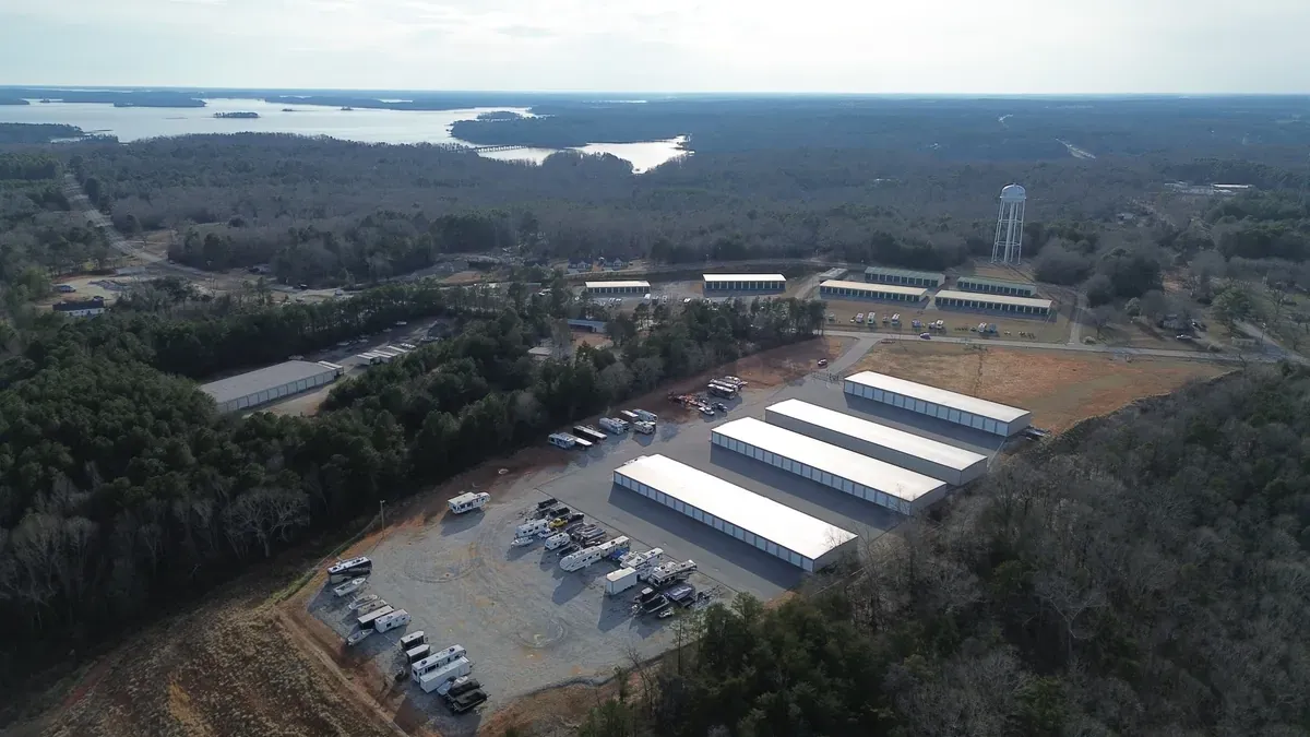 Aerial view of Iron Harbor